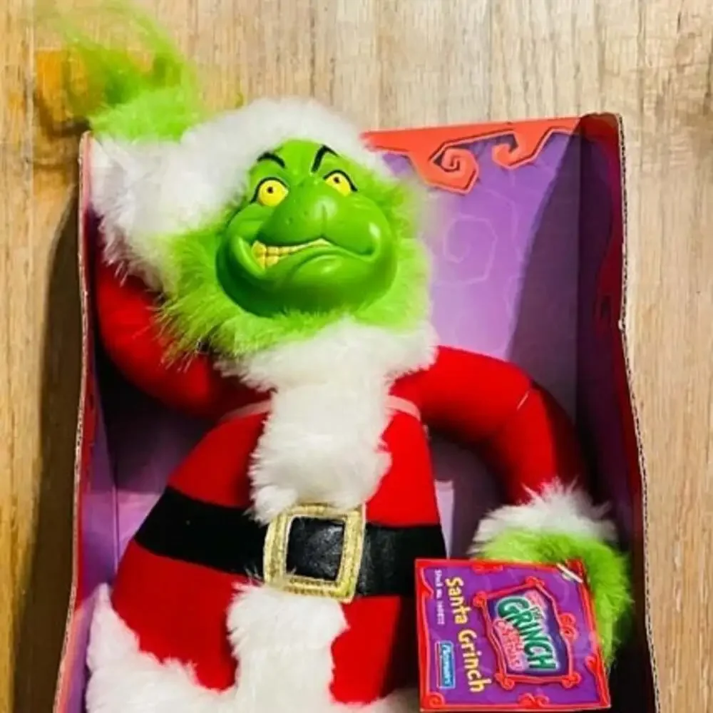 VINTAGE 2000 Grinch Pose N’ Play Pals - MINT IN BOX / Factory Sealed - No Fading